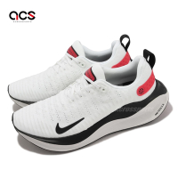 Nike 慢跑鞋 Reactx Infinity Run 4 男鞋 白 黑 針織 緩震 運動鞋 DR2665-100