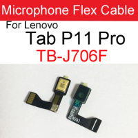 Microphone Flex Cable For Lenovo Tab P11 Pro TB-J706F Inner Mic Microphone Connector Flex Ribbon Cable Replacement Parts