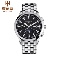 HOLUNS mechanical watches mens 2020 top brand luxury waterproof sports clocks tourbillon modern wristwatch