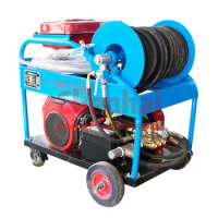 Gasoline Engine Drain Sewer Pipe Water Jet Cleaner Cleaning Machines For Sale