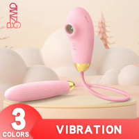 Sucking Vibrator Sex Toy for Women Nipple Clit Stimulator Clitoris Sucker Vibrating Egg Vaginal Orgasm Masturbator Massage Dildo