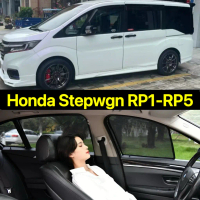 Teduhan Tingkap Kereta Magnetik, Untuk Honda STEPWGN RP3, Tahun 2015-2022, Pelindung Matahari Kereta