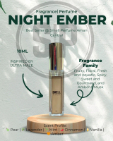 [10ml] Night Ember - Male Perfume [Best Seller at Smell Perfume Aman Central]