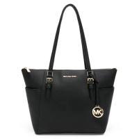 【Michael Kors】Charlotte防刮皮革拉鍊托特包（多款任選）
