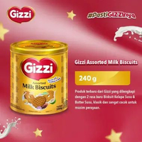 Gizzi Assorted Milk Biscuit 240 gr