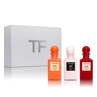 【TOM FORD】私人調香系列迷你珍藏禮盒 12MLX3入 沾式香氛(禁忌玫瑰+蜜桃狂想+失落櫻桃 國際航空版)