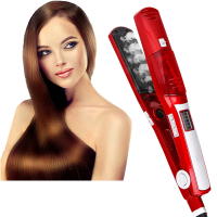 Steam Flat Iron Hair Straightener Professional Hair Curler Titanium Ceramic Hair Straighting Curling Iron Hair Care เครื่องมือจัดแต่งทรงผม