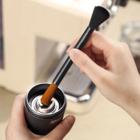 1/2PCS Coffee Bar Counter Cleaning Brush Coffee Grinder Semi-automatic Coffee Machine Coffee Powder Soft Bristle Tool