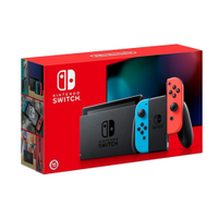 NS Switch 主機 台灣公司貨 電力加強版 電量加強版 紅藍 灰黑 主機 動物森友會 主機【現貨不用等】