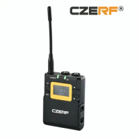 2024 Portable Stereo FM Transmitter Mini FM Radio Station Broadcast with Mic Audio Launch TF Card Slot