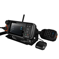 4G Car Walkie Talkie FM Radio Bluetooth Touch Screen PTT CB Radio Wifi GPS SOS Mobile Car Raido Android Car Walkie-talkie