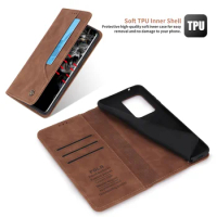 2023 Leather Magnetic Case For Samsung Galaxy S20 FE S21 Ultra S10 Plus A51 A71 A21S A31 A41 A42 A32 A12 A52 A72 5G Flip Wallet
