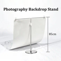 Photography Photo Backdrop Stands Adjustable T-Shape Background Frame Support System Stands With Clamps for Video Studio