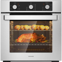 24" Built-in Electric Oven with 5 Cooking Functions, 2.79 Cu.ft. Electric Wall Ovens with Stainless Steel Finish,