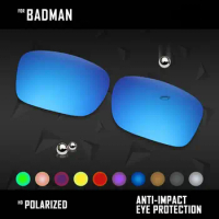 OOWLIT Lenses Replacements For Oakley Badman OO6020 Sunglasses Polarized - Multi Colors