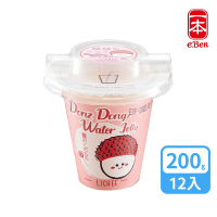 【E.Ben 一本】【12入】Donz Dongz 蒟蒻吸凍飲 200g 荔枝/蘋果/葡萄/蜂蜜檸檬