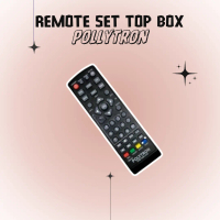Remote Set Top Box Polytron PDV 61T2 dan PDV 7T2 dengan Remote STB Polytron 81J119
