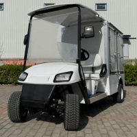 2024 Modern Fashion Brand 4 Seat Sightseeing Club Car 48/72V Electric Golf Buggy Hunting Cart with CE DOT