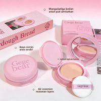 shade 00 glad2glow cushion glad2glow Serbuk BB Kusyen Dua Lapisan, Warna Bogel, Alamiah Jelas, Tetap