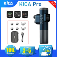 KICA Pro Professional Double Head Massage Gun S for Muscle Pain Relief Fitness Fascial Gun with Touch Screen