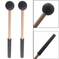 1 Pair Tongue Drum Mallets Soft Rubber Head Drum Mallets Sticks for Drums Tongue Drums and Keyboard Percussion