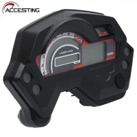 New Universal Motorcycle Speedometer Digital Electronics Indicator LCD Display Cafe Racer Speedometer For Yamaha FZ16 FZ 16 2023