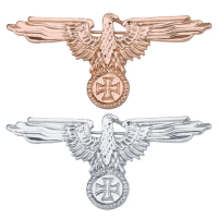 WWII WW2 Jerman Tentera Jerman Cross Eagle Pin Cap lencana kerongsang Lapel Pin