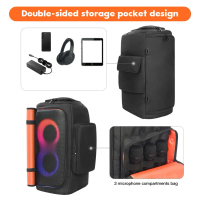 ฝาครอบกันน้ำและกันฝุ่นสำหรับลำโพง JBL Partybox110/120 ขนาดกะทัดรัดและพกพาสะดวก