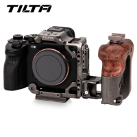 Tilta TA-T18-A Sony A7SIII A7S3 Camera Cage Tactical Gray Half Cage Armor Side Handle Lightweight for SONY A7S3 Camera