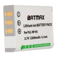 1Pcs 2200mAh NP-95 NP95 np 95 Fujifilm FinePix F30 F31fd Real 3D W1 X-S1 X100 X100s RICOH GXR PM038