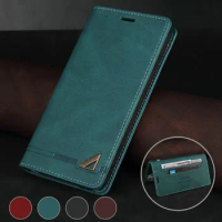 2024 For Samsung A22S 22S Luxury Case Anti-theft Brush Leather 360 Protect Wallet Etui Samsung Galaxy A22 S Case A 22 5G Flip C