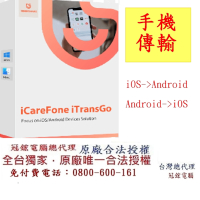 Tenorshare iCareFone iTransGo手機資料傳輸軟體