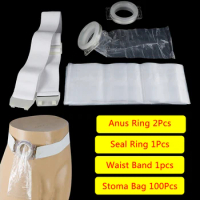Ostomy Colostomy Bags Ostomy Belt Drainable Colostomy Pouch leostomy Stoma Bags