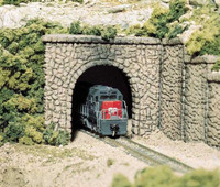 Mini 現貨 Woodland C1155 N規 單線磚造隧道口