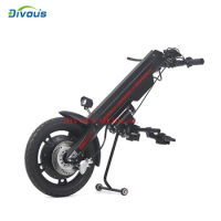 16-Inch 12ah Battery Electric Handcycle Sport Manual Wheelchair Attachment Handbike For Disabled