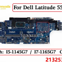 213253-1 For Dell Latitude 5520 Laptop Motherboard With I5-1145G7 I7-1165G7 CPU CN-0MKYVR, CN-09PTKC DDR4 100% Tested