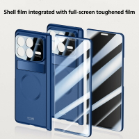 XIAOMI 適用於小米 Mix Fold 4 翻蓋防震保護套的親膚彈簧底鉸鏈磁性手機殼