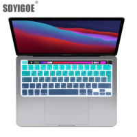 Keyboard Cover For Macbook pro13 M1 M2 2020 Laptop Protective Film 13" A2338 A2289 A2251A2141 For Pro16 Silicone Keyboard Case