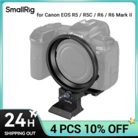 SmallRig Rotatable Plate Kit for Canon EOS R5 / R5C / R6 / R6 Mark II Horizontal-to-Vertical Mount for Canon R Series 4300