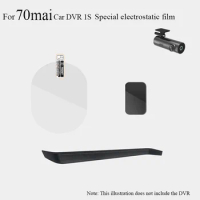 For 70mai Dash Cam 1S /M300 Electrostatic film double-sided tap, car DVR bracket installed with electrostatic film /3M glue 3pcs
