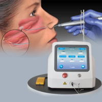 980nm1470nm Potent Surgical Laser Device Diode Laser ENT soft tissue cutting laser machine