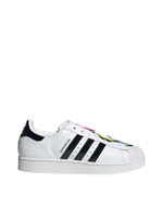รองเท้าผ้าใบยูนิเซ็กส์ Adidas X Jeremy Scott Superstar II รุ่น JR3584 สี Ftwr White / Core Black