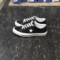 TheOneShop Converse ONE STAR 黑色 黑白 麂皮 經典款 基本款 鞋墊 星星 158369C