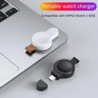 Fast Magnetic Wireless Charger for Apple Watch 9 8 7 6 5 4 3 SE Ultra IWatch Dock Adapter Chargers Portable PD Charging Station
