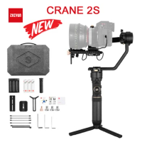 Zhiyun Crane 2S 3-Axis Handheld Gimbal Stabilizer for Canon Sony Nikon DSLR Camera Crane2S Bluetooth 5.0 With Battery Tripod