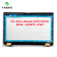 0JFWTF JFWTF Original New For Dell Latitude 5420 E5420 LCD Front Bezel Cover Screen Cover B Cover Black
