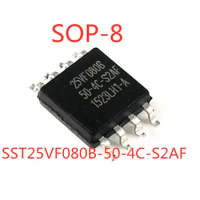 5PCS/LOT 100% Quality SST25VF080B 25VF080B SST25VF080B-50-4C-S2AF SOP-8 SMD memory IC chip In Stock New Original