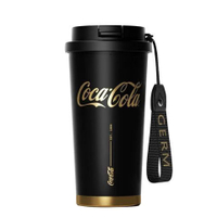 格沵GERM可口可樂聯名閃耀保溫杯高顏值咖啡杯隨行 暮色黑 500ml【北歐居家生活】