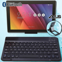 Ultra thin Wireless Keyboard Bluetooth Keyboard for Asus MEMO Pad 10/Smart 10/ZenPad 10/3S Tablet Bluetooth Keyboard+Bracket