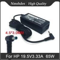 NMSHDES 65W AC Adapter Laptop Charger for HP ProBook 640 Blue tip 19.5V 3.33A Pavilion 853605-001 Power Supply